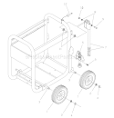 Page D Diagram and Parts List for 030383-0  Briggs and Stratton Generator